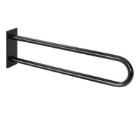 SAPHO HANDICAP opěrné pevné madlo tvar U 813mm, černá mat