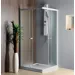 AQUALINE ALAIN čtvercová sprchová zástěna 900x900mm, sklo Brick AQUALINE ALAIN čtvercová sprchová zástěna 900x900mm, sklo Brick