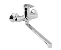 AQUALINE LOTTA nástěnná umyvadlová/vanová baterie, chrom