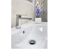 Umyvadlová stojánková baterie, Mada, bez výpusti, chrom (3)