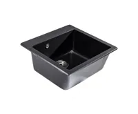GRANISIL ELDOS 485 Granitový dřez, černý (2)