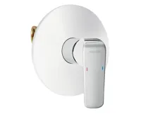 NOVASERVIS Sprchová baterie podomítková Nobless Tina bílá/chrom - 38050,1 NOVASERVIS Sprchová baterie podomítková Nobless Tina bílá/chrom - 38050,1