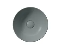 GSI PURA keramické umývátko na desku, průměr 32cm, agave mat (3)