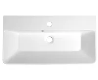 SAPHO THALIE 70 keramické umyvadlo nábytkové 70x37cm, bílá (5)