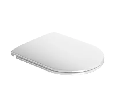GSI TONO WC sedátko, Quick Release, bílá/chrom