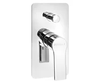 SAPHO PAX podomítková sprchová baterie, 2 výstupy, chrom SAPHO PAX podomítková sprchová baterie, 2 výstupy, chrom