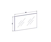 Zrcadlo 1200x700x20 mm (1)