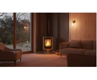 HS Flamingo Krbová kamna MASTERFLAMME ® Piccolo II, olivová (18)