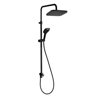 NOVASERVIS Sprchová souprava k baterii s horním vývodem, černá - SET071,5