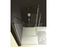 POLYSAN MODULAR SHOWER pevný panel k instalaci na stěnu modulu MS2, 600 mm, pravý (8)