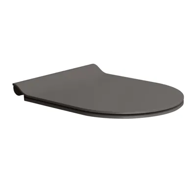 GSI PURA WC sedátko, SLIM, Soft Close, bistro mat/chrom