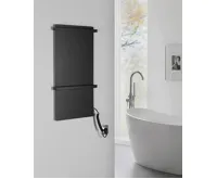 SAPHO ELMIS elektrický sušák ručníků 400x800 mm, 120 W, hliník, černá mat (3)