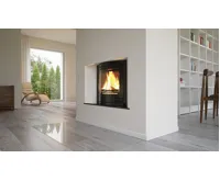 HS Flamingo Krbová vložka AQUAFLAM ® PANORAMA 25 s výměníkem a základní regulací (25)