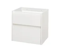 Opto, koupelnová skříňka, bílá, 2 zásuvky, 610x580x460 mm Opto, koupelnová skříňka, bílá, 2 zásuvky, 610x580x460 mm