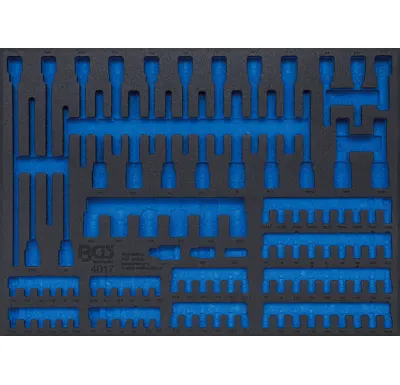 BGS Vložka do dílenského vozíku 3/3, prázdná, pro 4017