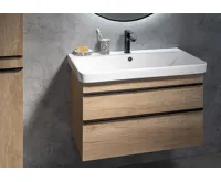 SAPHO THALIE 80 keramické umyvadlo nábytkové 80x46cm, bílá (5)