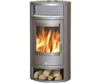 ABX Polar  6 Krbová kamna - šedý plech pícka mastek | AKCE Zdravá láhev 0,7l