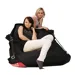 Sedací pytel 189x140 comfort s popruhy black Sedací pytel 189x140 comfort s popruhy black