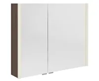 SAPHO ALIX galerka s LED osvětlením 86x70x17,5cm, borovice rustik