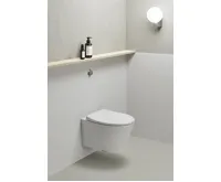 GSI MODO WC sedátko, Soft Close, Quick Release, bílá mat/chrom (2)