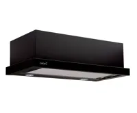 CATA Odsavač par TF 2003 Černé sklo Výsuvná 600mm (2)