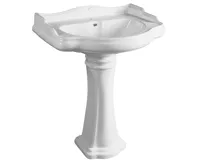 KERASAN RETRO keramické umyvadlo 73x54cm, bílá (6)