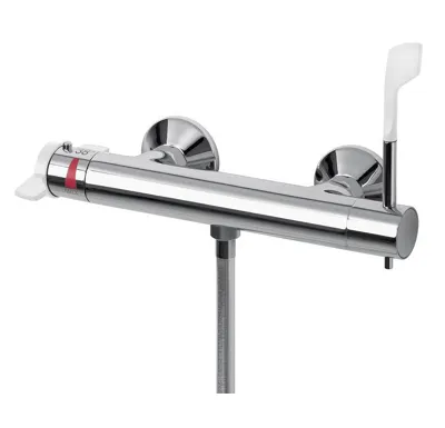 SAPHO LEA nástěnná sprchová termostatická baterie, lékařská páka, chrom