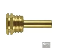 REGULUS Jímka pro 1 čidlo, 7 x 9 x 45 mm, 1/2&quot;, mosaz