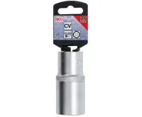BGS Hlavice nástrčná, 1/2" 12,5 mm 12ti hranná, prodloužená 26 mm (1)