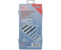 BGS Kolík pružný zajišťovací, sada 450 dílů, PVC kazeta (2)