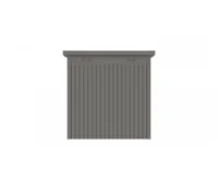 Luxusní Zahradní domek ATE B 5,29 m2 gray IWH-10230049 (9)