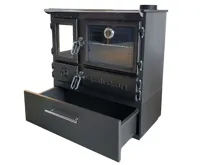 CALISKAN Sporák na tuhá paliva GURMET 3D-BOX (3)