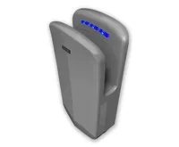 CATA automatický tryskový osoušeč rukou EMPIRE X DRY ANTIVANDAL, abs plast, stříbrný