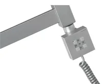 SAPHO KTX topná tyč s termostatem, 600 W, stříbrná