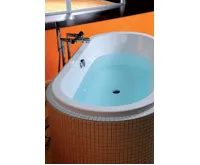 POLYSAN VIVA O oválná vana 185x80x47cm, bílá (4)