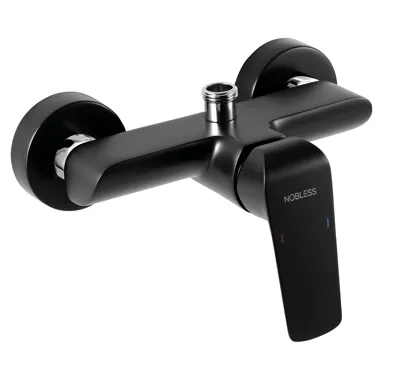NOVASERVIS Sprchová baterie bez příslušenství 150 mm Nobless Tina černá - 38062/1,5