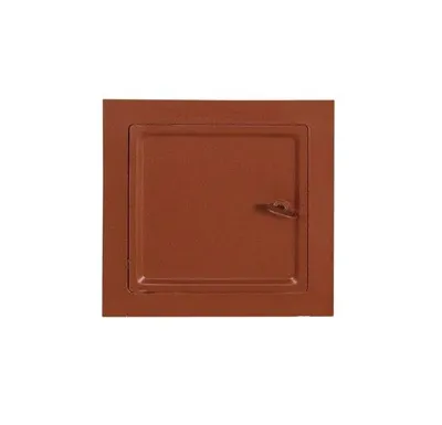 HS Flamingo Komínová dvířka vybírací 140x140 mm, červená