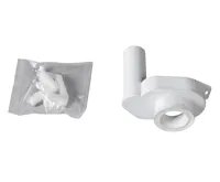 ISVEA PURITY urinál se zakrytým přívodem vody, 38x53,5cm (5)