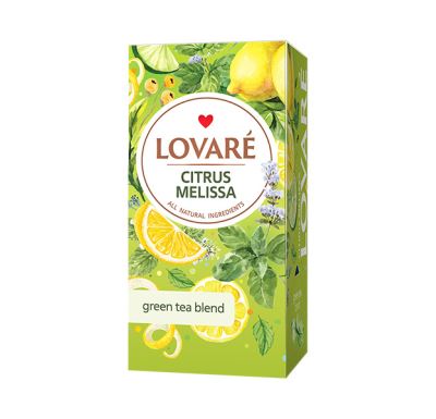 Čaj Lovaré Citrus Melissa (24 sáčků)