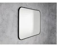 SAPHO AROWANA zrcadlo v rámu 100x70cm, černá mat (3)