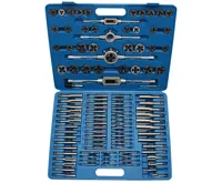 BGS Závitníky a očka, metrické a palcové UNC+UNF, wolfram, sada 110 dílů