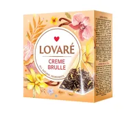 Čaj Lovaré Creme Brulee (15 pyramid)