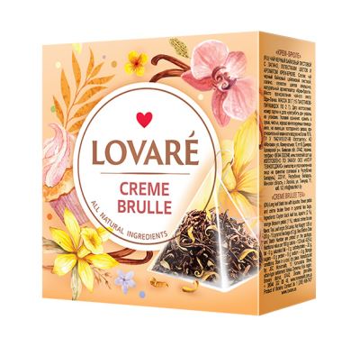 Čaj Lovaré Creme Brulee (15 pyramid)