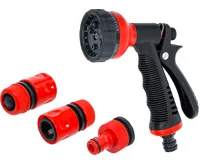 BGS Multifunkční zahradní ruční sprcha ,  se 6 funkcemi ,  5 ks.