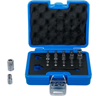 BGS Hlavice nástrčné, sada, TS-profil (pro Torx Plus) 5ti hvězda), 23dílná - BGS 5056