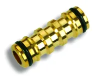 NOVASERVIS Mezikus pro 2 rychlospojky mosaz - DY8016C NOVASERVIS Mezikus pro 2 rychlospojky mosaz - DY8016C