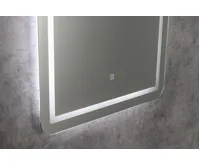 AQUALINE SALICA zrcadlo s LED osvětlením 60x80cm, dotykový senzor, stmívatelné (7)