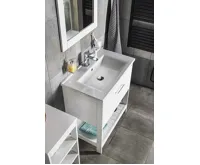 AQUALINE ZUNO 75 keramické umyvadlo nábytkové 75x45cm, bílá (3)