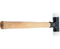 BGS Palička s nylonovou hlavou, násada Hickory, O hlavy 30 mm (3)