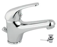 NOVASERVIS Umyvadlová baterie s kovovou výpustí Titania Iris chrom - 92002,0 NOVASERVIS Umyvadlová baterie s kovovou výpustí Titania Iris chrom - 92002,0